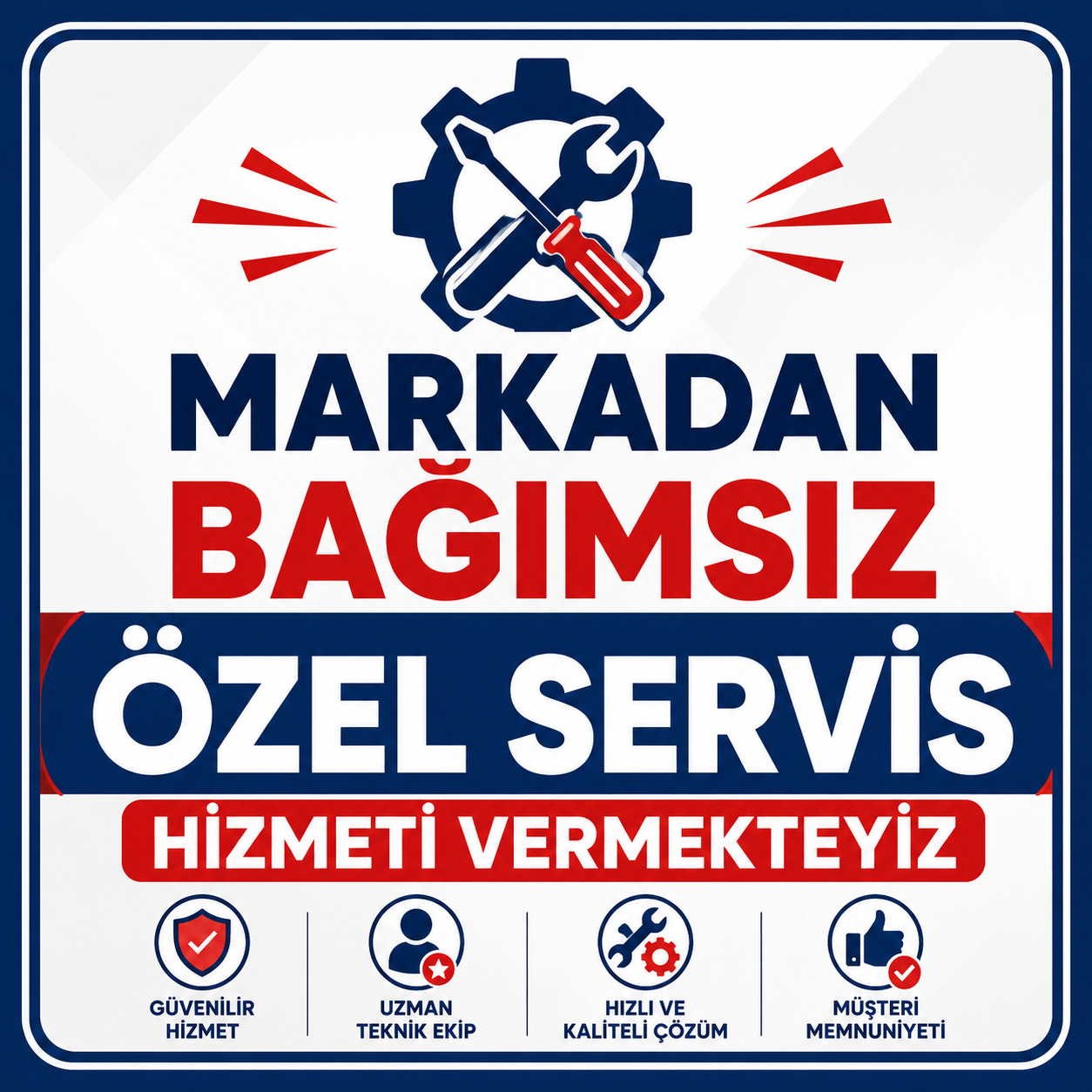 Narlıdere Teknik Servisi markadan bağımsız özel servis hizmeti